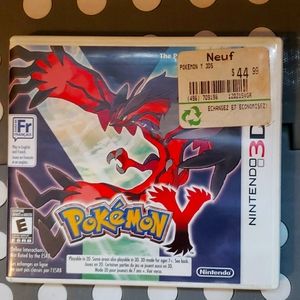 Pokemon Y Nintendo 3DS Boxe Only